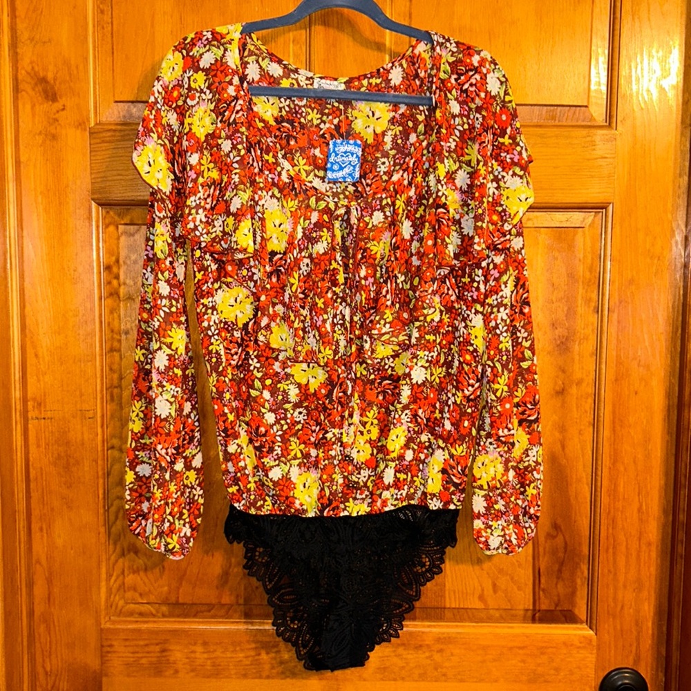 Free People Intimately Women’s BodySuit Size Small-NWT